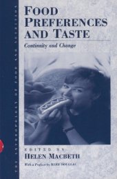 book Food preferences and taste: continuity and change