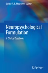 book Neuropsychological formulation: a clinical casebook