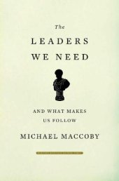 book The leaders we need: and what makes us follow