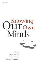 book Knowing our own minds