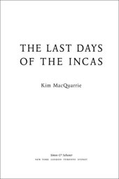 book The Last Days of the Incas