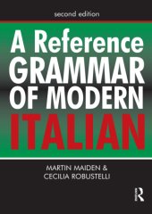 book A Reference Grammar of Modern Italian