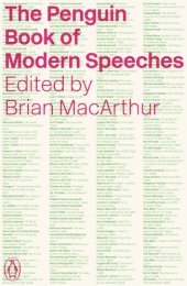 book The Penguin Book of Modern Speeches