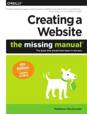 book Creating a Website: the Missing Manual