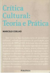 book Crítica cultural: teoria e prática