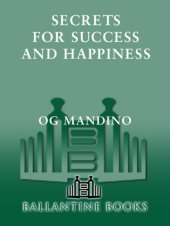 book Secrets for Success and Happiness