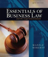 book Essentials of business law and the legal environment