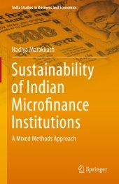 book Sustainability of Indian microfinance institutions: a mixed methods approach