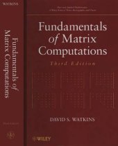 book Fundamentals of Matrix Computations