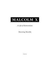 book Malcolm X: a life of reinvention