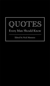 book Quotes Every Man Should Know