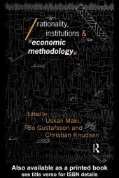 book Rationality, institutions and economic methodology