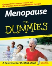 book Menopause For Dummies