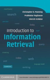 book Introduction to Information Retrieval