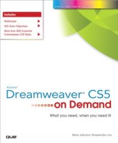 book Adobe Dreamweaver CS5 on Demand