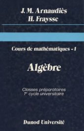 book Cours de mathematiques