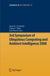 book 3rd Symposium of Ubiquitous Computing and Ambient Intelligence 2008