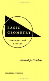 book Basic Geometry - Manual for Teachers