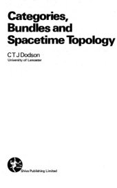 book Categories, Bundles and Space-time Topology (Shiva mathematics series)