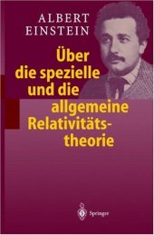 book Über die spezielle und die allgemeine Relativitätstheorie