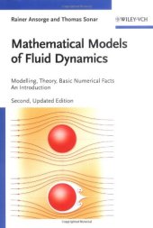 book Mathematical Models of Fluid Dynamics: Modelling, Theory, Basic Numerical Facts - An Introduction