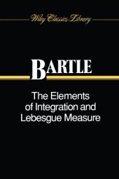 book The Elements of Integration and Lebesgue Measure