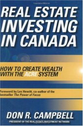book Real Estate Investing in Canada: Creating Wealth with the ACRE System