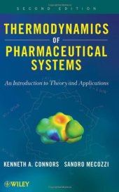 book Thermodynamics of Pharmaceutical Systems: An introduction to Theory and Applications