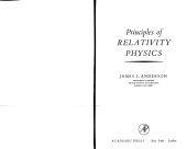 book Principles of Relativity Physics