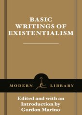 book Basic Writings of Existentialism