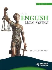 book The English Legal System