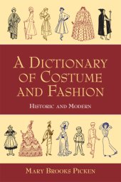 book A Dictionary of Costume and Fashion