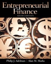 book Entrepreneurial finance