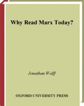 book Why read Marx today?