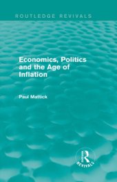 book Economics, Politics and the Age of Inflation