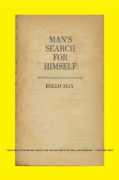 book Man's Search for Himself