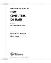 book The definitive guide to how computers do math featuring the virtual DIY calculator