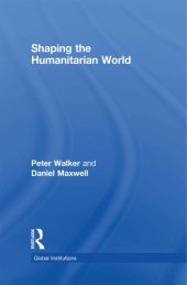 book Shaping the humanitarian world