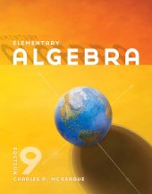 book Elementary algebra