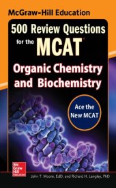 book Mcgraw-Hill Education 500 review questions for the MCAT: general chemistry