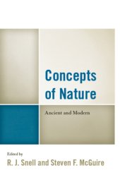 book Concepts of nature: ancient and modern