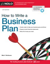 book How to Write a Business Plan