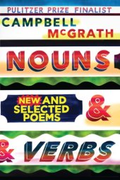 book Nouns & verbs: new and selected poems