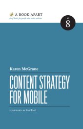 book Content Strategy for Mobile