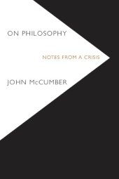 book On philosophy: notes from a crisis