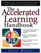 book The accelerated learning handbook: a creative guide to designing and delivering faster, more effective training programs