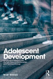 book Adolescent development longitudinal research into the self, personal relationships, and psychopathology