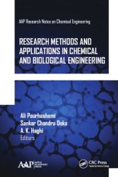 book Research Methods And Applications In Chemical And Biological Engineering