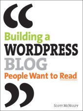 book Building a WordPress Blog People Want to Read