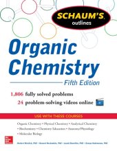 book Schaum's outlines: organic chemistry